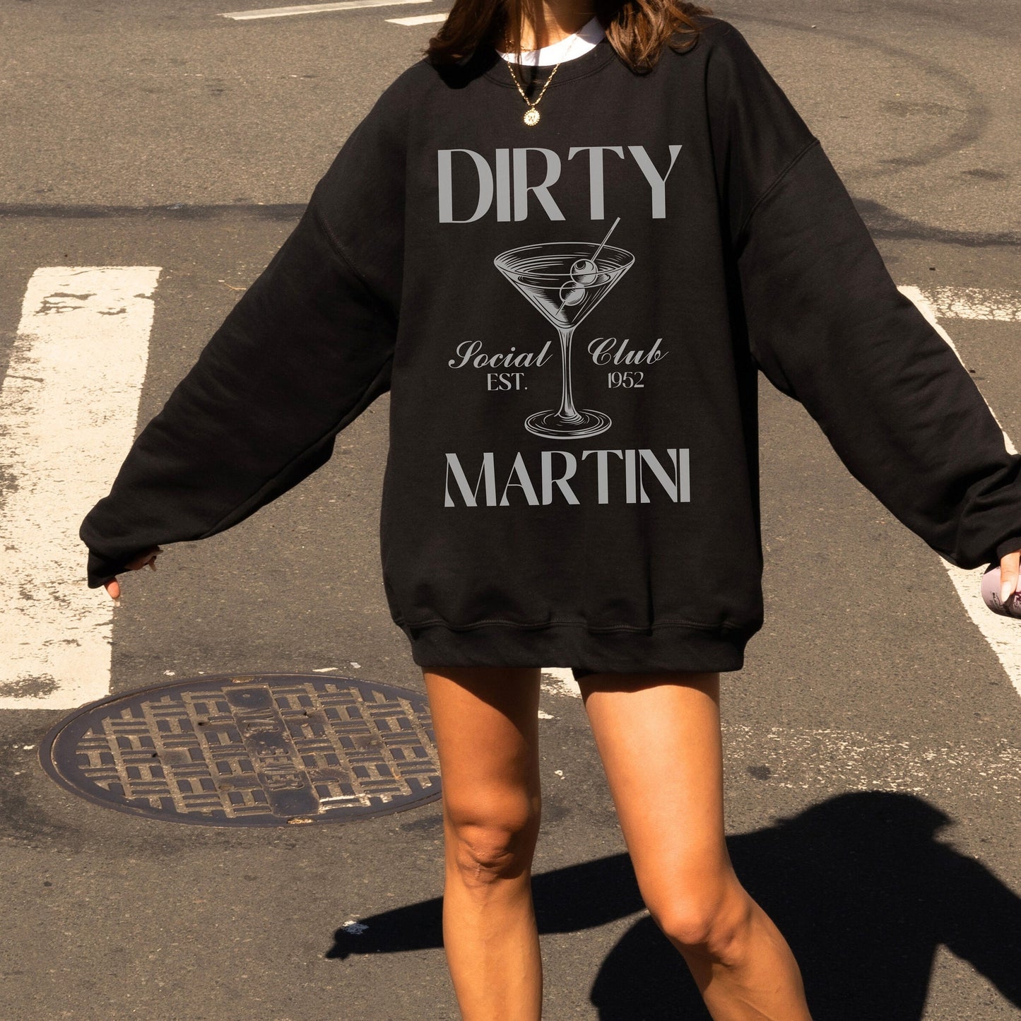 Dirty Martini Sweatshirt, Bride Crewneck, Bachelorette Party Cocktail Social Club Shirt, Champange Aesthetic Gifts, Margarita themed Shirts