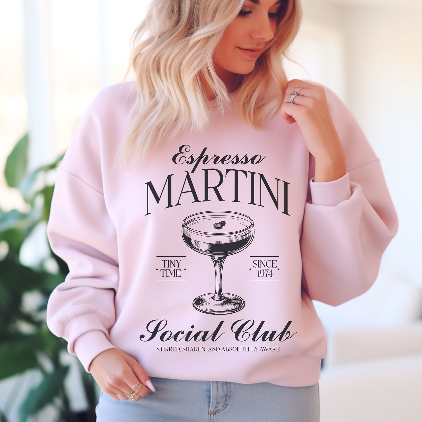 Espresso Martini Sweatshirt, Preppy Bride Crewnecks, Bachelorette Party Cocktail Social Club Shirt, Aesthetic Gifts, Margarita themed Shirts