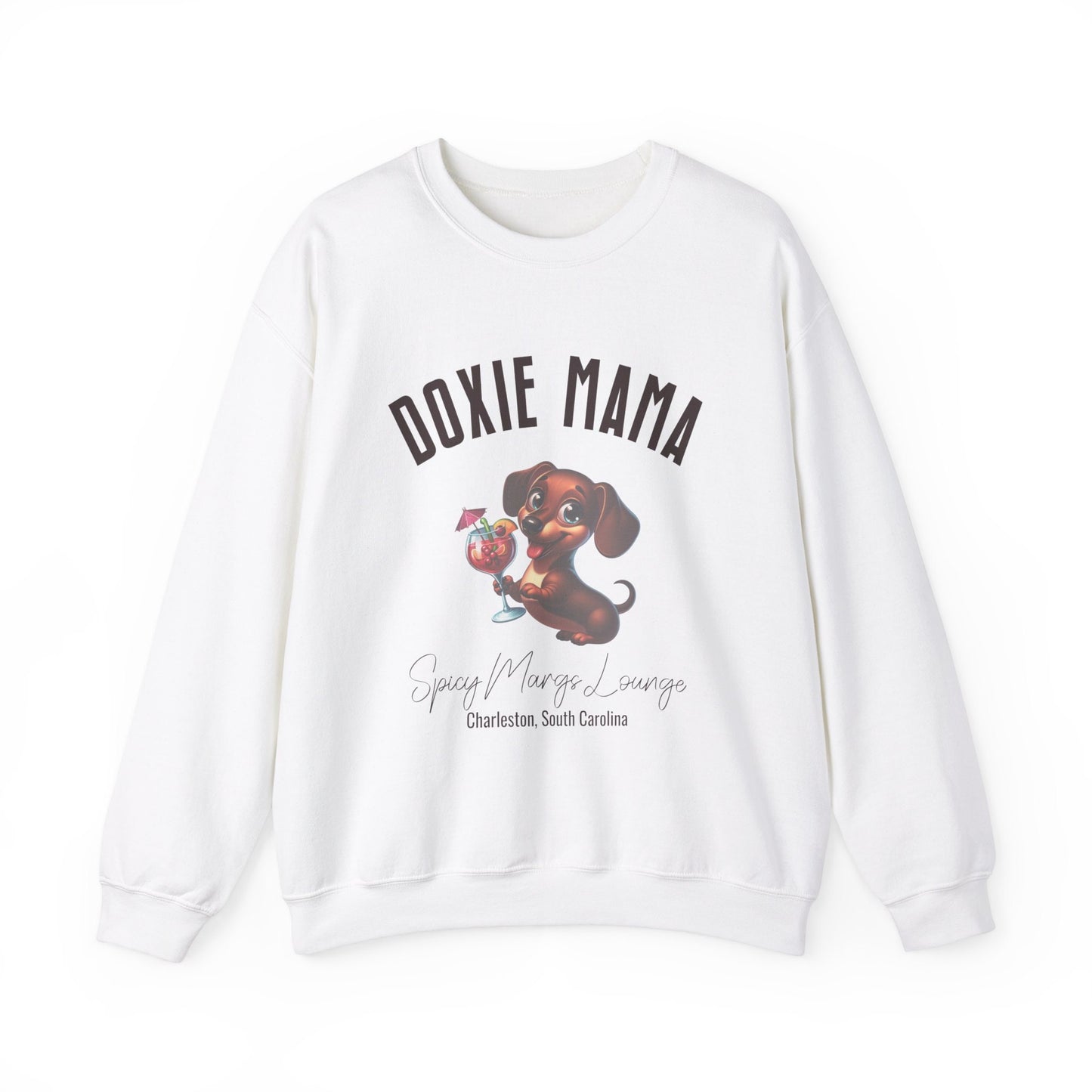 Weenie Sweatshirt | Dachshund Grandma Gifts | Small Dog Breed Crewneck | New Dog Shirt | Social Club Shirt | Doxie Mama Gift | Martini Shirt