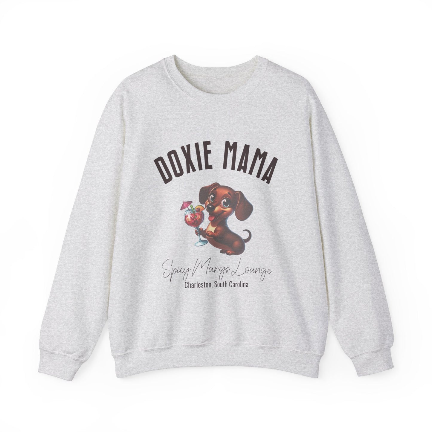 Weenie Sweatshirt | Dachshund Grandma Gifts | Small Dog Breed Crewneck | New Dog Shirt | Social Club Shirt | Doxie Mama Gift | Martini Shirt