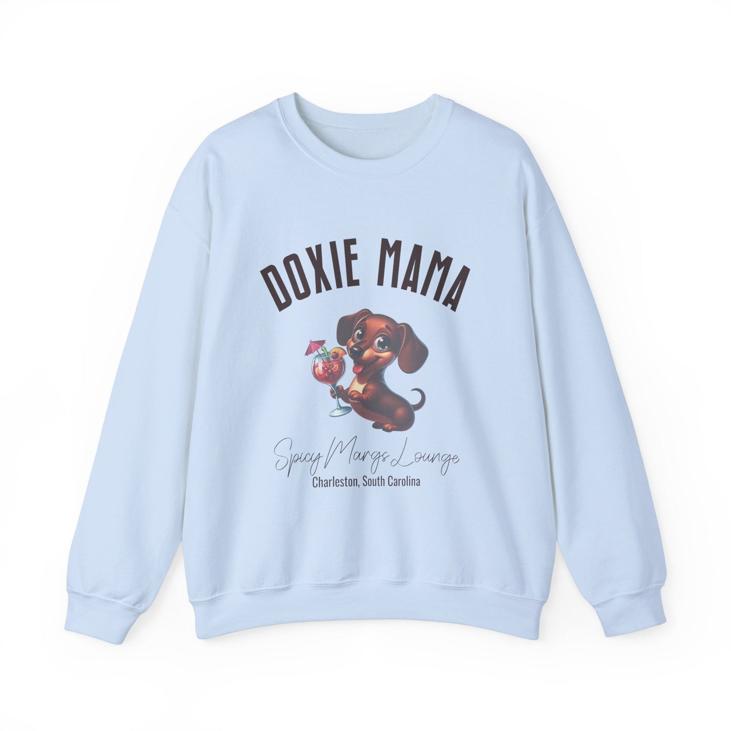 Weenie Sweatshirt | Dachshund Grandma Gifts | Small Dog Breed Crewneck | New Dog Shirt | Social Club Shirt | Doxie Mama Gift | Martini Shirt