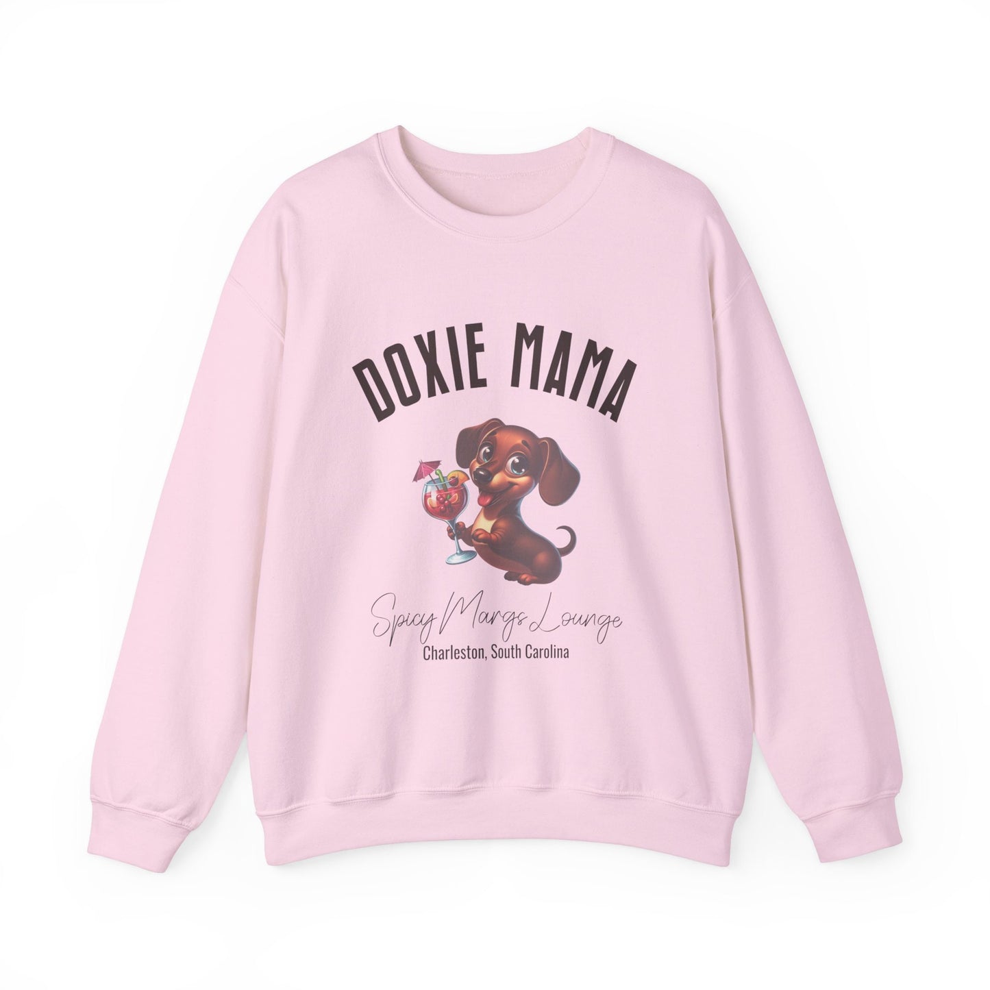 Weenie Sweatshirt | Dachshund Grandma Gifts | Small Dog Breed Crewneck | New Dog Shirt | Social Club Shirt | Doxie Mama Gift | Martini Shirt