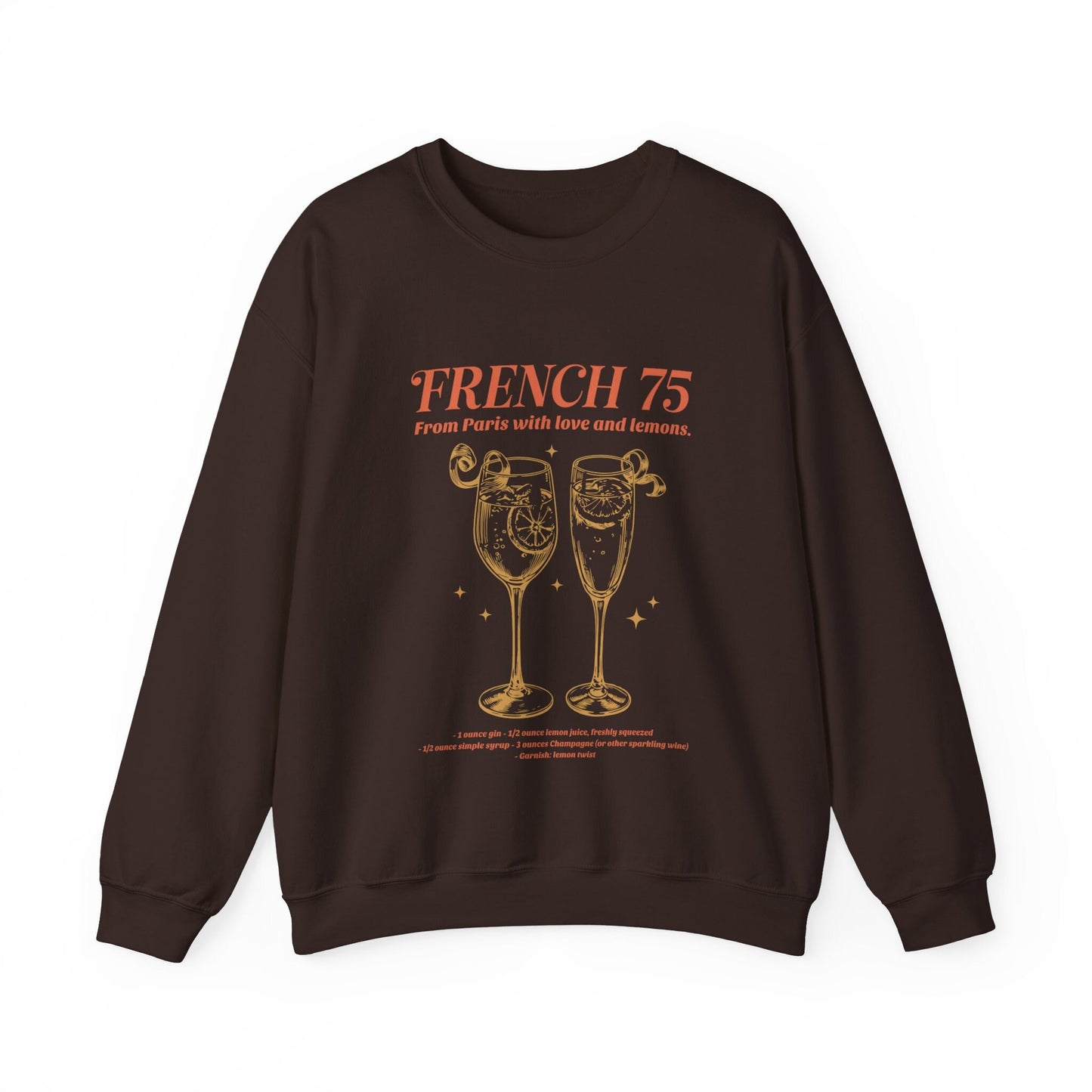 French 75 Sweatshirt, Bride Crewnecks, Bachelorette Party Cocktail Social Club Shirt, Champagne Aesthetic Gifts, Margarita themed Shirts