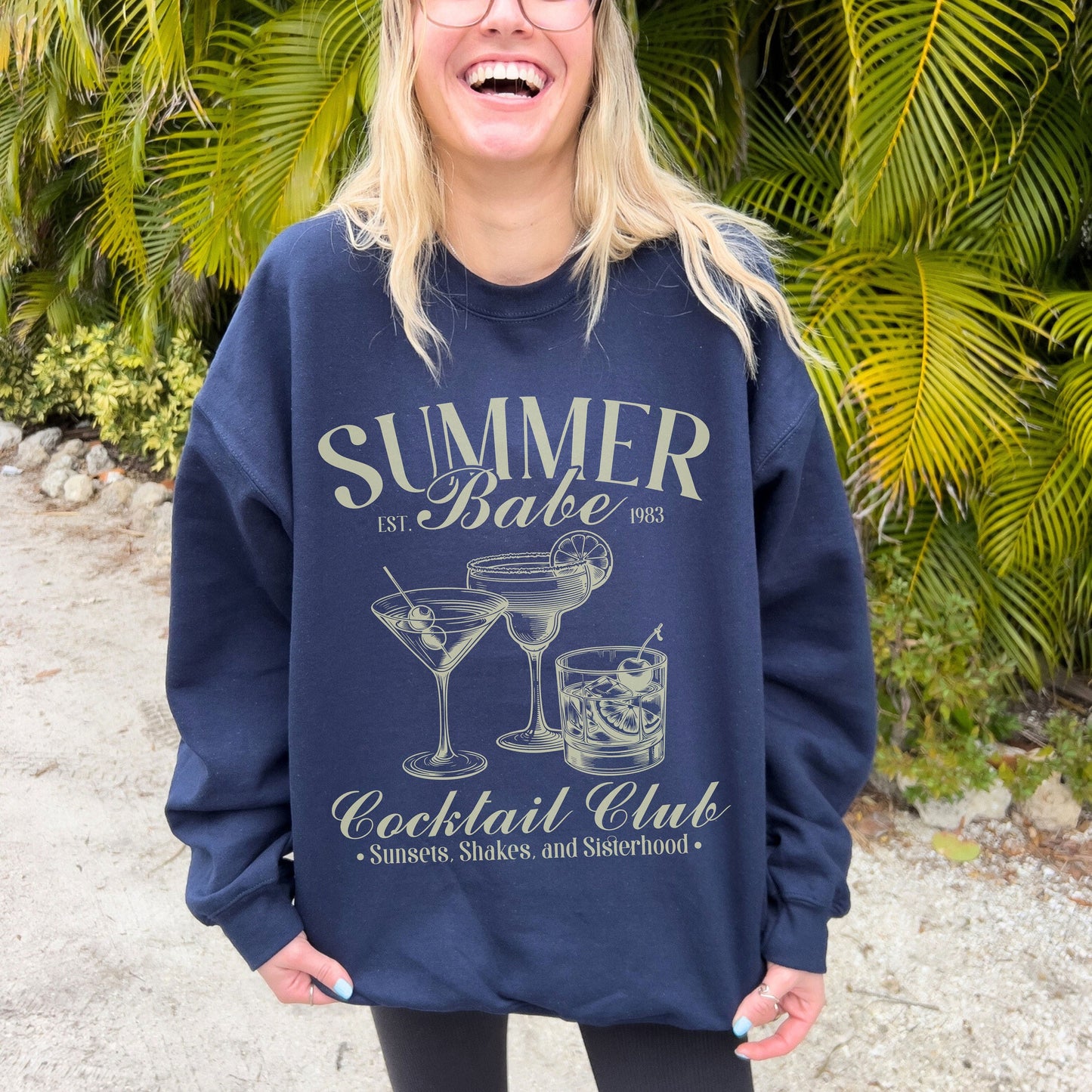 Summer Sweatshirt, Bride Crewneck, Bachelorette Party Martini Cocktail Social Club Shirt, Margs Aesthetic Gifts, Margarita themed Shirts