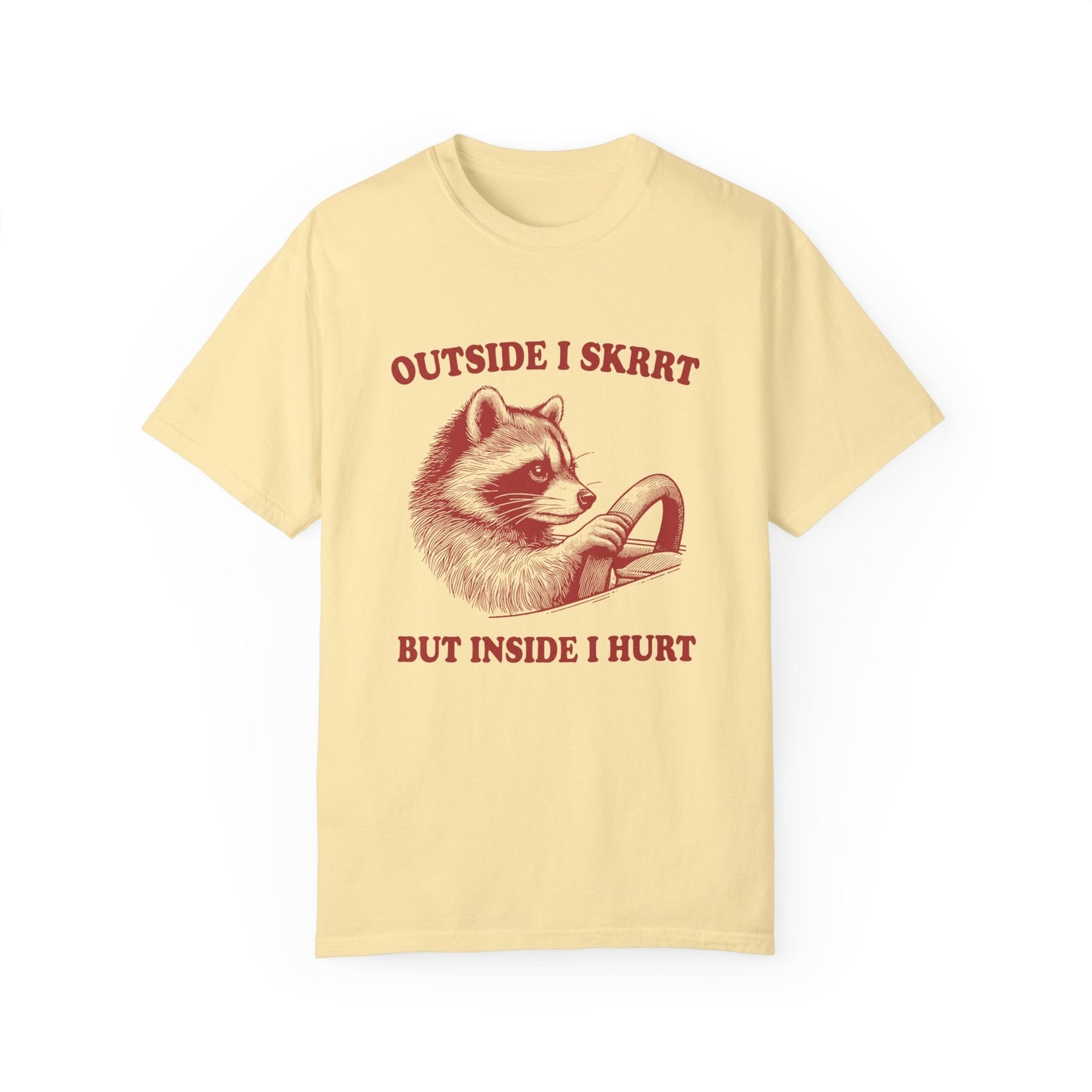 Vintage Raccoon T Shirt, Support Your Local Street Cats Graphic T-Shirt, Retro Unisex Adult T Shirt, Nostalgia T Shirt, Relaxed Cotton Tees