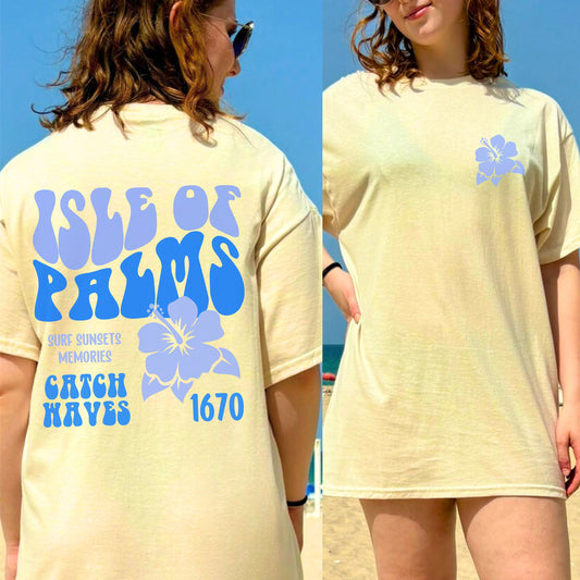 Isle of Palms Shirt, South Carolina, Coastal Gift, Sullivan's Island T Shirt, Charleston SC, Folley Island Matching Family Vacation shirts