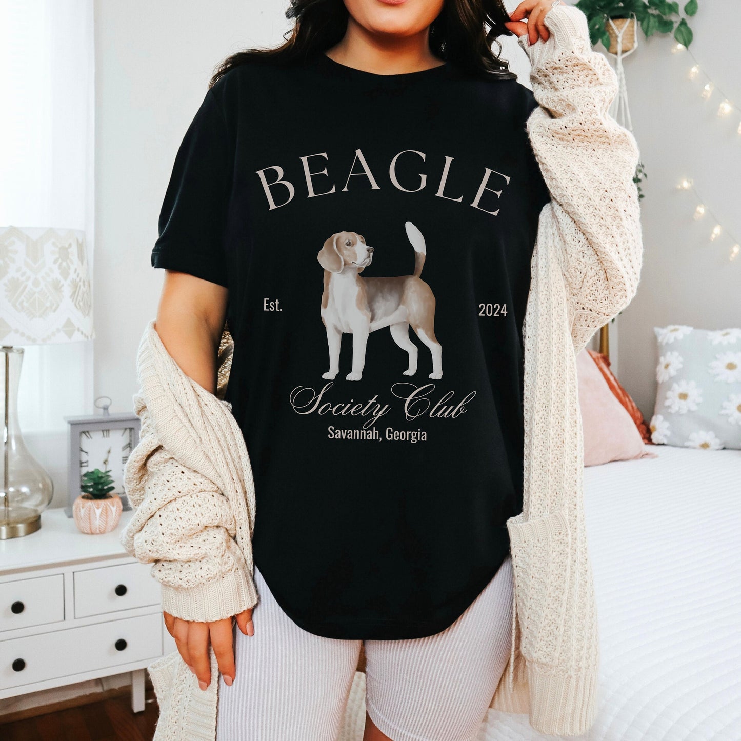 Beagle Shirt | Dog Mama T-shirts | Dog Grandma Gift | Cute Birthday Gifts for her | Social Club Shirt | Small Dog Breed | Hunting Dog TShirt