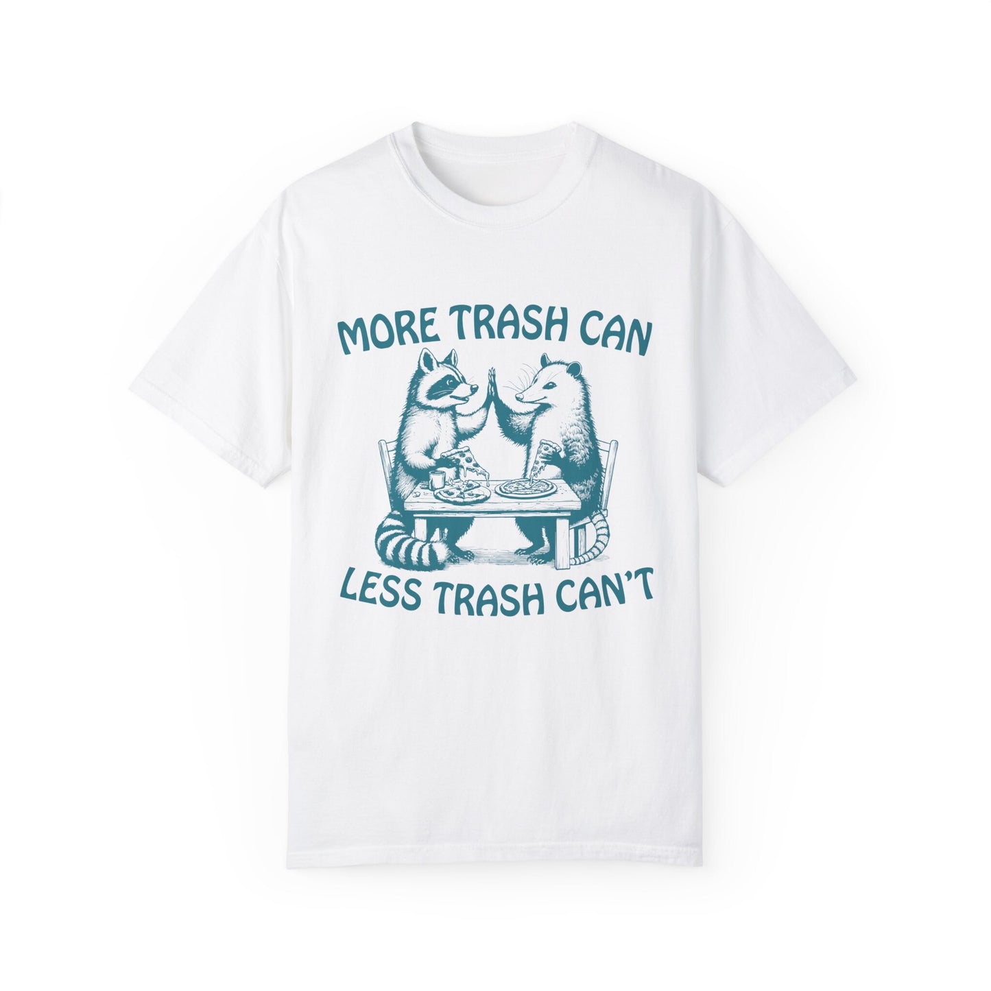 More trash can T Shirt, Racoon Graphic T-Shirt, Trash can gang, Retro Unisex Adult T Shirt, Nostalgia T Shirt, Relaxed Cotton Tees