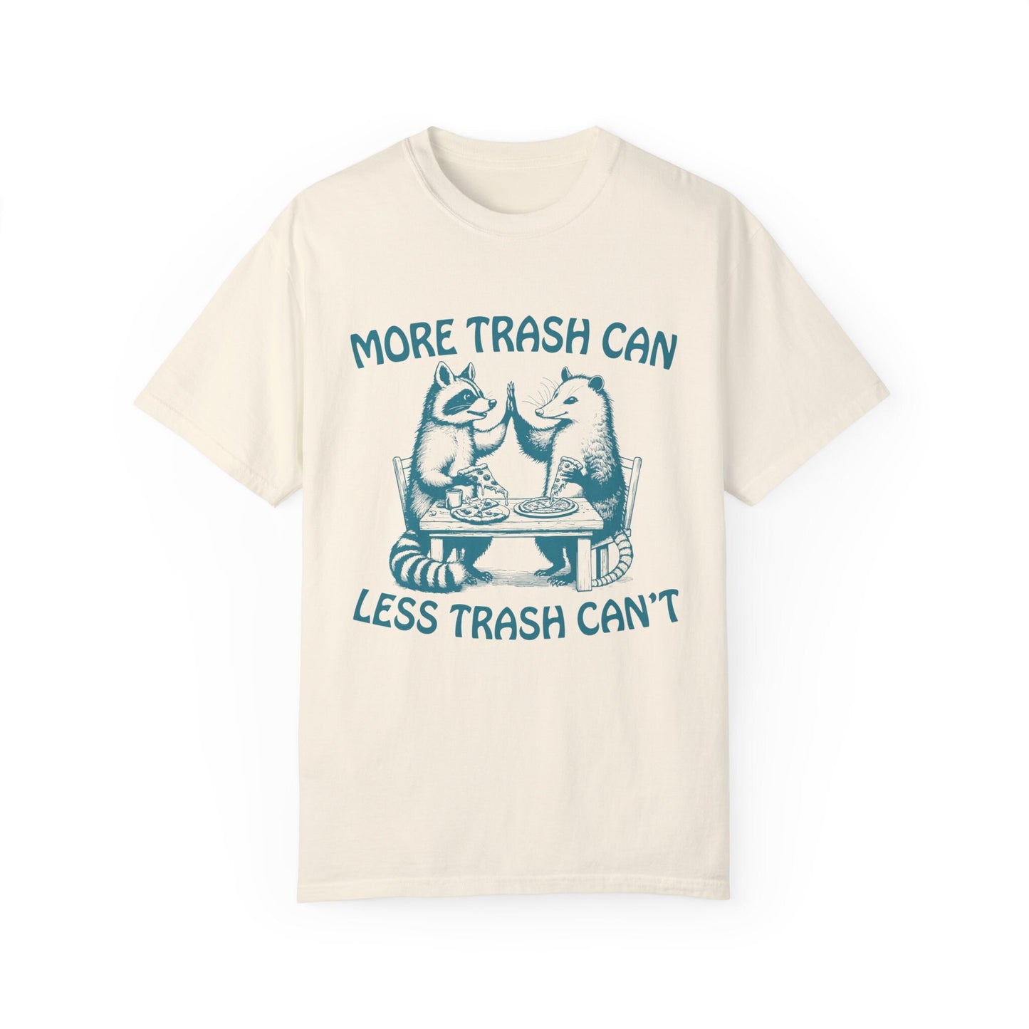 More trash can T Shirt, Racoon Graphic T-Shirt, Trash can gang, Retro Unisex Adult T Shirt, Nostalgia T Shirt, Relaxed Cotton Tees