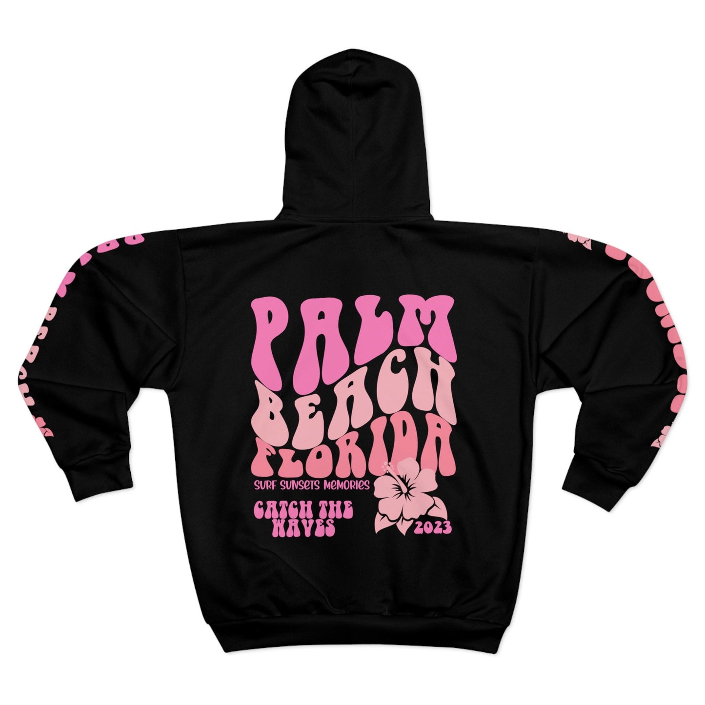 Palm Beach Zipper Hoodie | Florida Hoodie