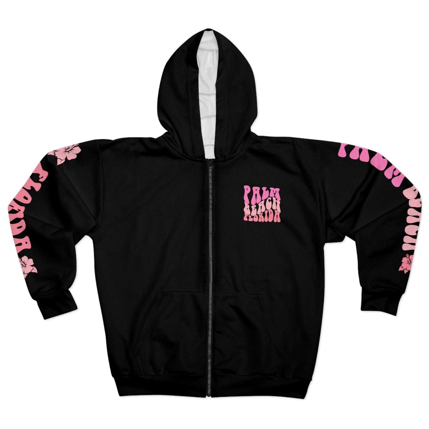 Palm Beach Zipper Hoodie | Florida Hoodie