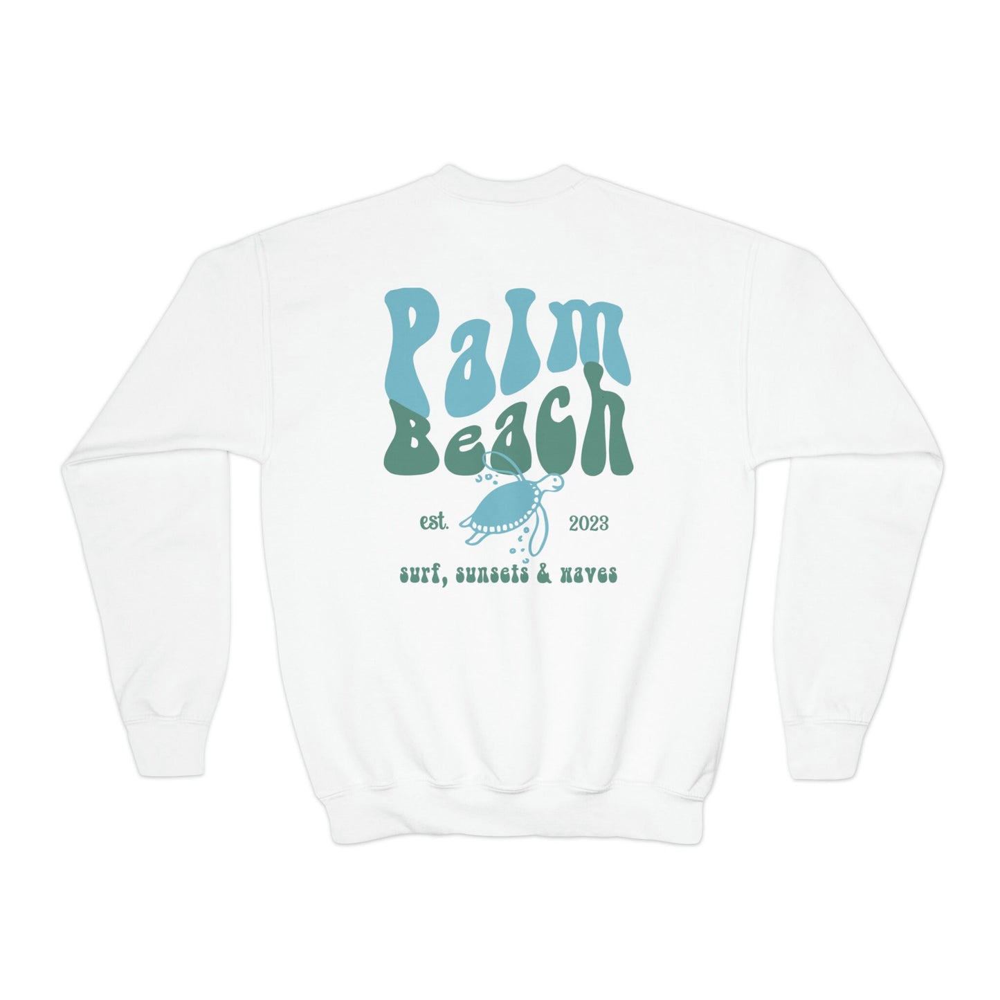 YOUTH - Palm Beach Sweatshirt | Florida Crewneck