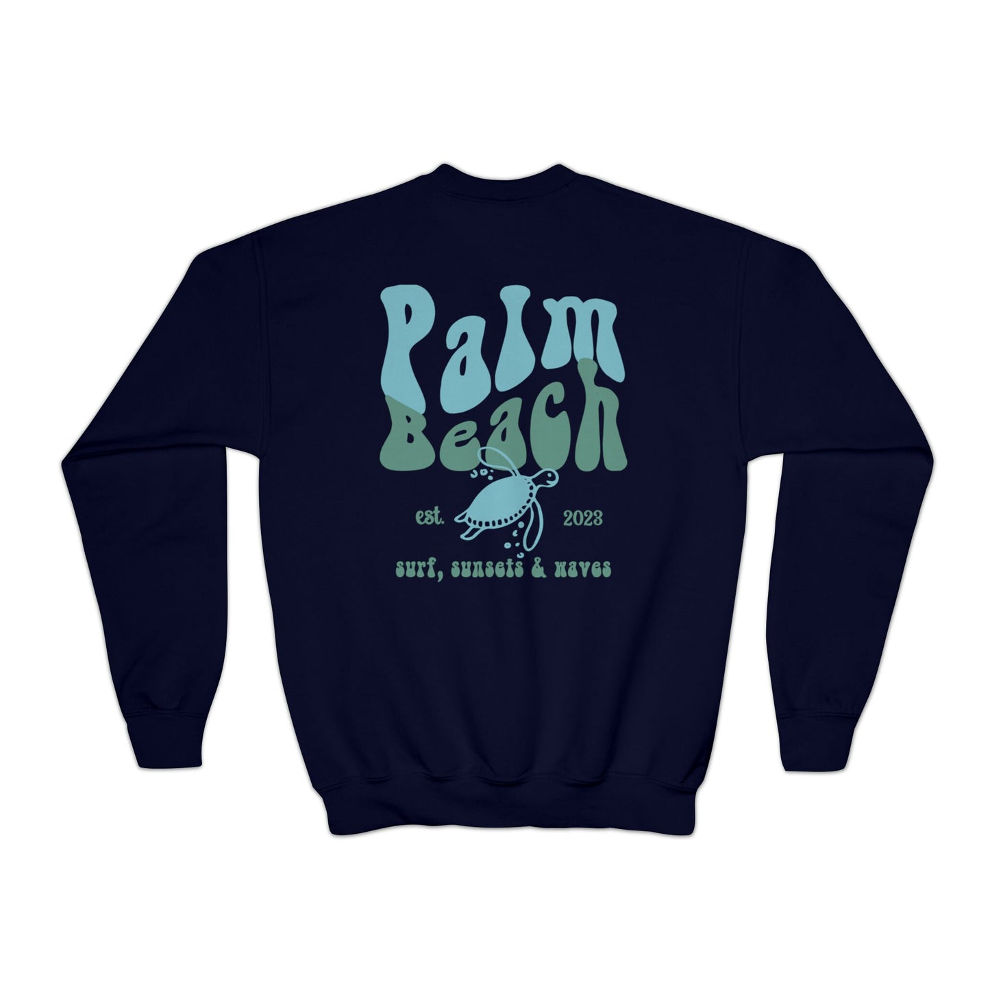 YOUTH - Palm Beach Sweatshirt | Florida Crewneck